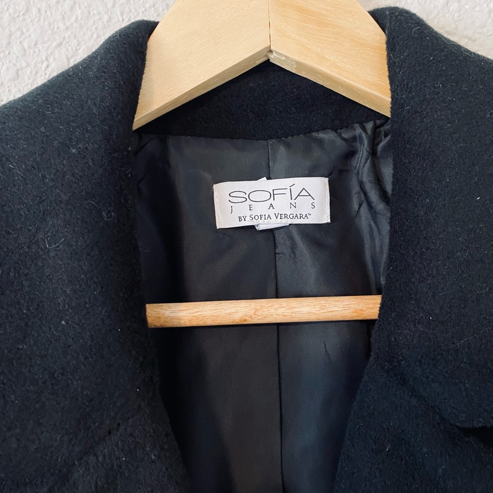 ✨ Sofia Jeans Wool Blend Coat – Size Large ✨ - Picture 2 of 7